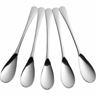 下村企販 スリムで食べやすい カレースプーン 18.5cm 5本セット 【日本製