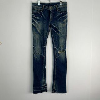 オーシャンデニム　S-WOLF ヴィンテージ加工 クラッシュ加工 インディゴ