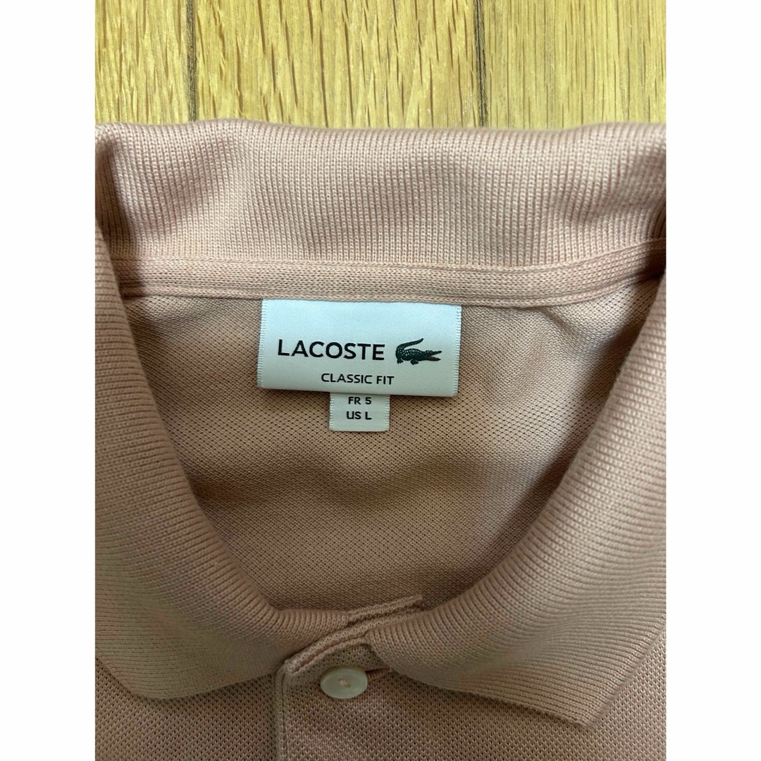 LACOSTE(ラコステ)の【美品】新色 ラコステジャパン ポロシャツ L1212LJ CLAY（クレイ）5 メンズのトップス(ポロシャツ)の商品写真