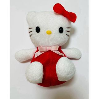 サンリオ　ハローキティ　マスコット　はぴだんぶい　ぬいぐるみ　お手玉　レトロ(キャラクターグッズ)