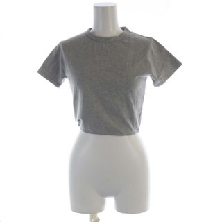 シー(SEA)のシー Tシャツ カットソー ショート丈 プリント 半袖 F グレー(Tシャツ(半袖/袖なし))