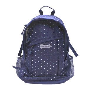 コールマン(Coleman)のColeman コールマン ドット リュック デイパック バッグ 濃紺 ■■ レディース(リュック/バックパック)