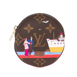 ルイヴィトン(LOUIS VUITTON)の美品 ルイ ヴィトン モノグラム ポルトモネ ロン コインケース M62142 PVC レディース LOUIS VUITTON 【1-0216966】(コインケース)