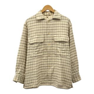 キャプテンサンシャイン(KAPTAIN SUNSHINE)のKAPTAIN SUNSHINE キャプテン サンシャイン Open Collar Shirt KS9FSH01 ユーティリティーオープンカラーシャツ 日本製(シャツ)