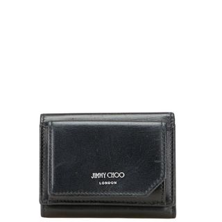 ジミーチュウ(JIMMY CHOO)のジミーチュウ HAWLEY ホーリー 三つ折り財布 レザー レディース JIMMY CHOO 【1-0221652】(財布)