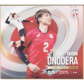 【N-06 小野寺 太志 (ノーマル) 】 バレーボール男子日本代表2025 トレーディングmini色紙(その他)