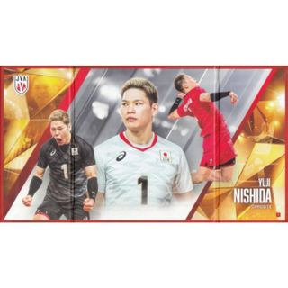 【[ノーマルミニ屏風] (1)西田 有志】 ミニ屏風コレクション バレーボール男子日本代表2025(その他)