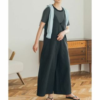 フォークアンドスプーン(FORK&SPOON)のFORK&SPOON アーバンリサーチドアーズ　コットンリネンサロペットパンツ(サロペット/オーバーオール)