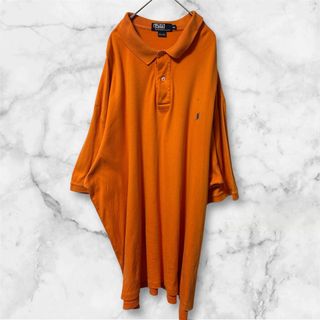 Polo by Ralph Lauren ポロシャツ　オレンジ　オーバーサイズ