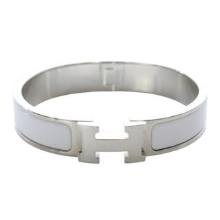 エルメス(HERMES)のエルメス HERMES クリックH ブレスレットPM バングル ホワイト(ブレスレット/バングル)