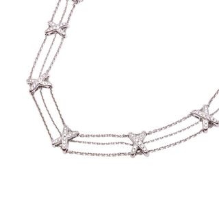 ショーメ(CHAUMET)の　ショーメ CHAUMET リアンネックレス K18ホワイトゴールド ジュエリー(ネックレス)