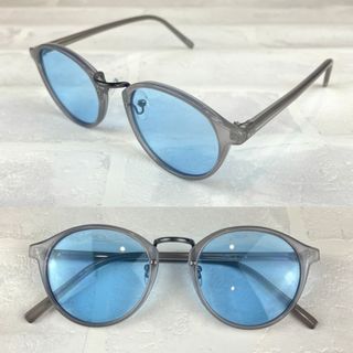 人気 クリアスモーク/ライトブルー ボストン ウエリントン サングラス