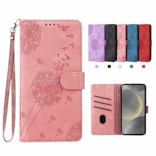 laddutoi Galaxy S24 ケース手帳型 PUレザー サムスン ギャ