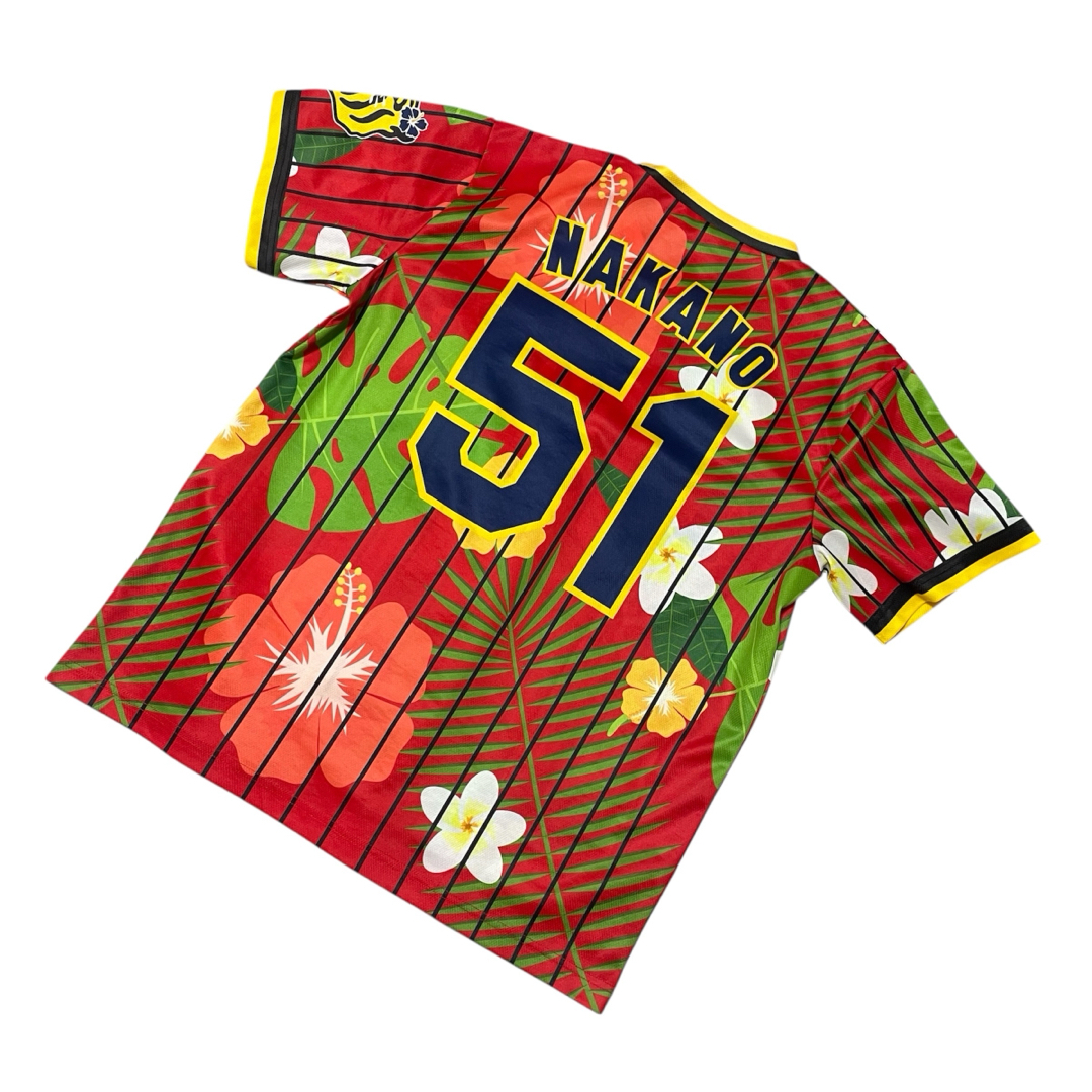 阪神タイガース(ハンシンタイガース)の【超希少・入手困難】阪神タイガース　シークレットTシャツ　51  中野拓夢　F スポーツ/アウトドアの野球(応援グッズ)の商品写真