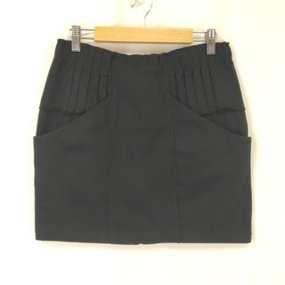 シーバイクロエ(SEE BY CHLOE)の美品/日本正規代理店タグ★SEE BY CHLOE【シーバイクロエ】 ミニタイトスカート【40/M程度/黒/】イタリア製/リシュモン/skirt◆BJ015-h(ミニスカート)