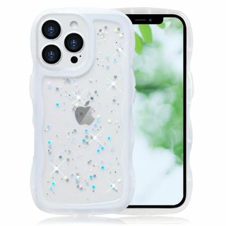 YUYIB スマホケース 対応 iPhone16 Pro ケース クリア キラキ(その他)