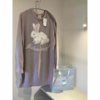 gelato pique - GELATO PIQUE ベビモコ ラビットジャガードワンピース♡うさぎ