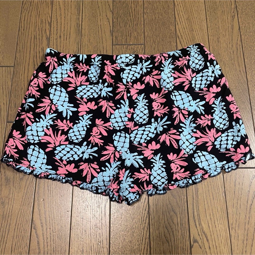 ショートパンツ、レディース、パイナップル レディースのパンツ(ショートパンツ)の商品写真