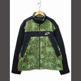 ステューシー(STUSSY)のステューシー×マウンテンハードウェア フルジップ フリース ジャケット XL(ブルゾン)
