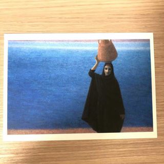 杉山寧 水 ポストカード ポーラ美術館 美術館グッズ(絵画/タペストリー)