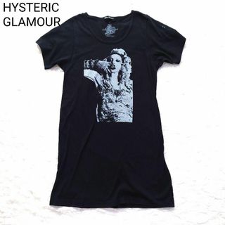 ヒステリックグラマー(HYSTERIC GLAMOUR)のヒステリックグラマー コートニー・ラブ　ロングTシャツ　ワンピース(Tシャツ(半袖/袖なし))