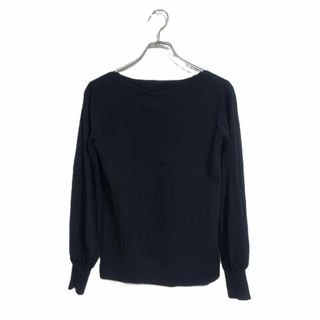 アイシービー(ICB)のiCB カットソー 長袖 Vネック 黒 S カジュアル 上品 シンプル インナー(カットソー(長袖/七分))