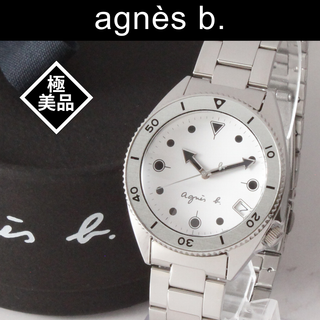 アニエスベー(agnes b.)の✨極美品✨agnès b アニエスベー メンズ腕時計 ダイバーズウォッチ(腕時計(アナログ))