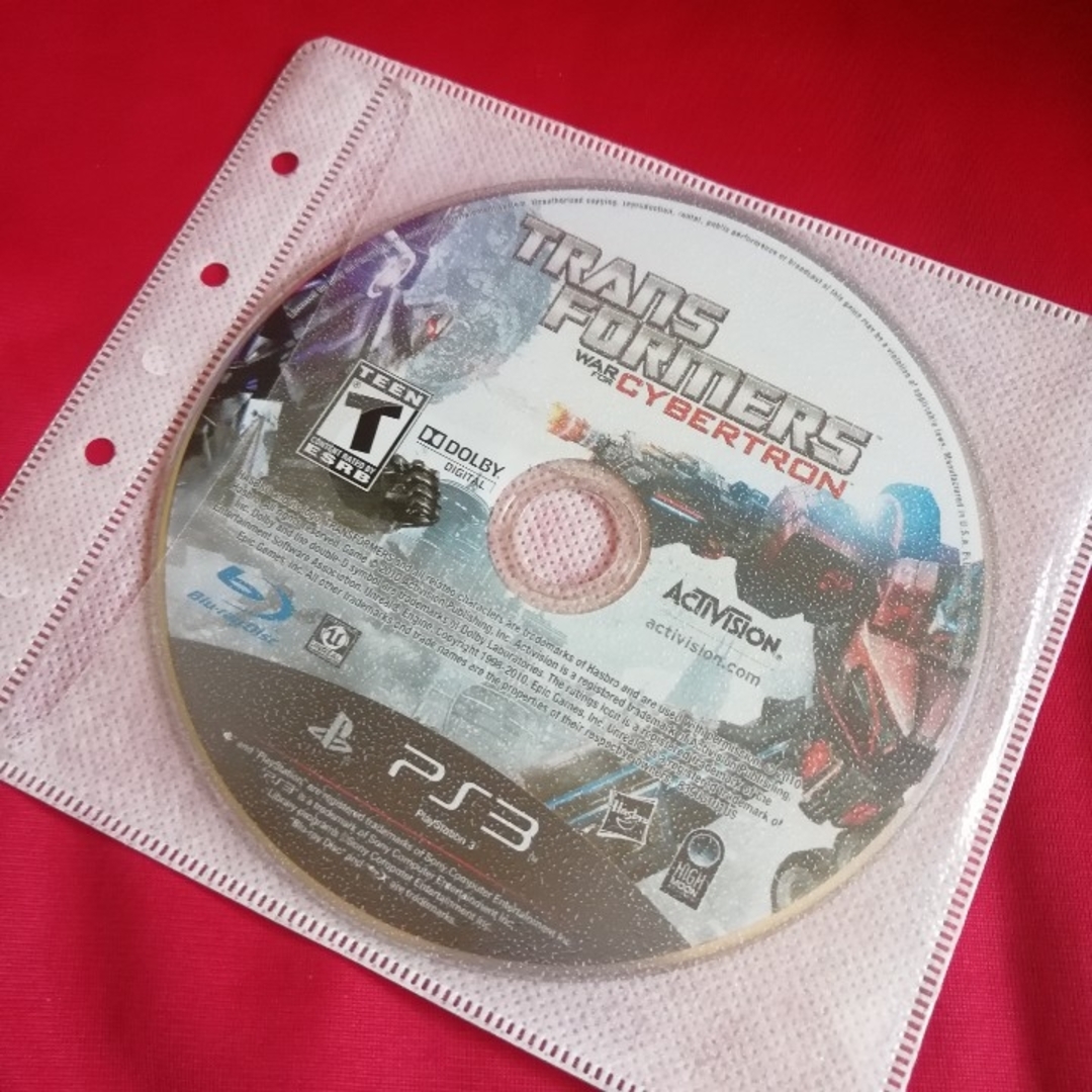 PlayStation3(プレイステーション3)のPS3 海外ゲーム トランスフォーマー ウォー フォー サイバトロン #プレテサ エンタメ/ホビーのゲームソフト/ゲーム機本体(家庭用ゲームソフト)の商品写真