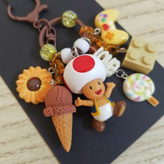 じゃらじゃらキーホルダー　マリオブラザーズ
