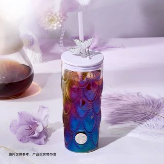 海外スターバックス　ファンタシー　ストーリー　グラスタンブラー　パープル(タンブラー)