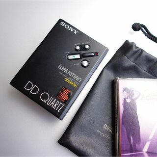 ソニー(SONY)の【動作希少品】WM-DDⅢ QUARTZ ソニー カセットプレーヤーウォークマン(ポータブルプレーヤー)