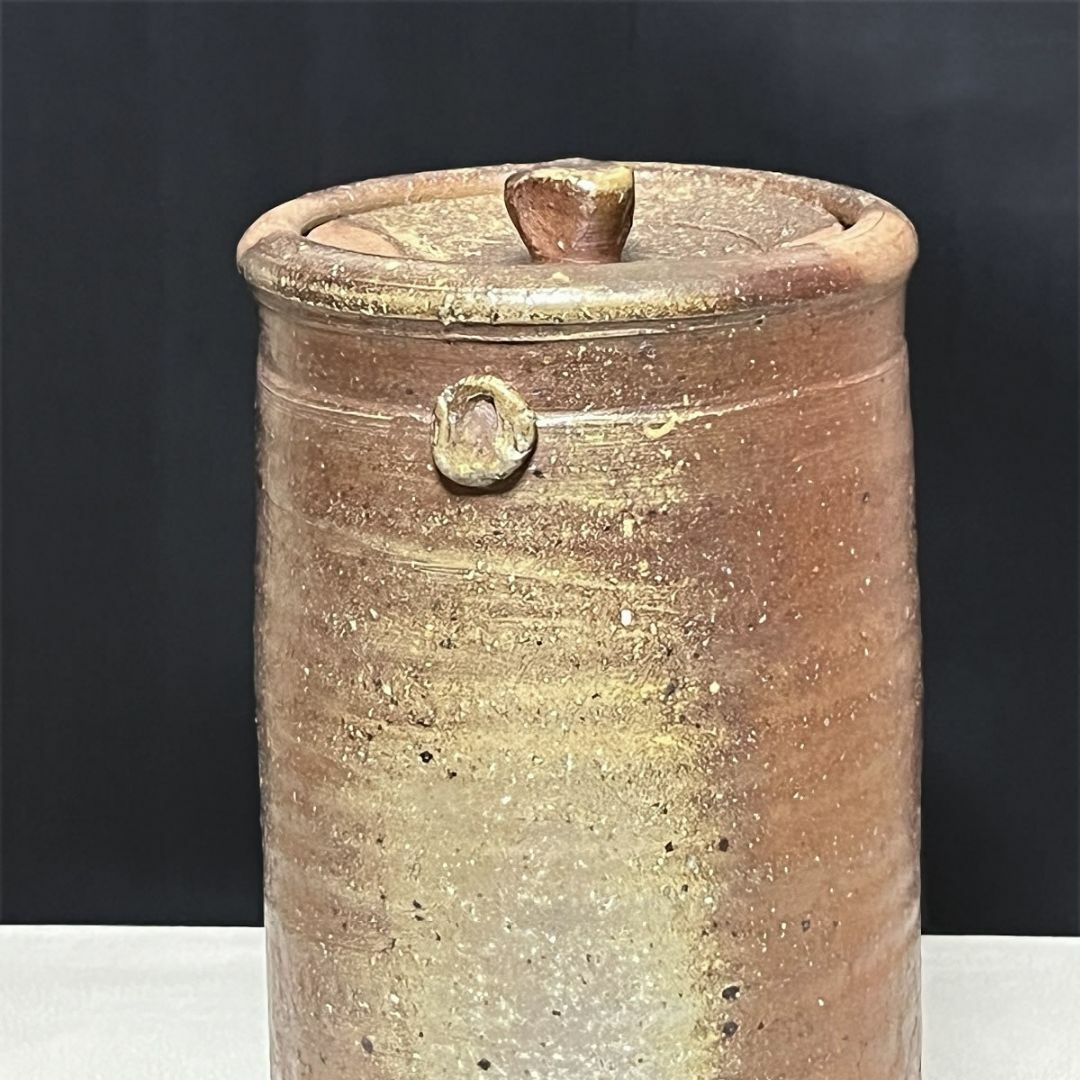 備前焼 細水指 備前陶苑 山内厚可 共箱 水指 茶道具 【k3485】 備前焼 細水指 備前陶苑 山内厚可 共箱 水指 茶道具 【k3485】の