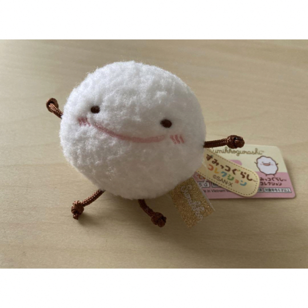サンエックス(サンエックス)の新品未使用!すみっコぐらし てのりぬいぐるみ わた エンタメ/ホビーのおもちゃ/ぬいぐるみ(キャラクターグッズ)の商品写真