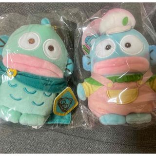 新品未開封サンリオハンギョドンおまもり隊 つ！むにゅぐるみマスコット ピーチ桃(ぬいぐるみ)