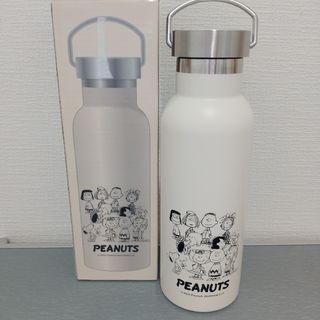 ピーナッツ(PEANUTS)のPEANUT　スヌーピー　ステンレス製の直飲み水筒スポーツボトル(弁当用品)