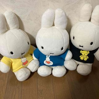 ミッフィー(miffy)のミッフィー　ぬいぐるみ　セット　セキグチ製　レトロ(ぬいぐるみ)