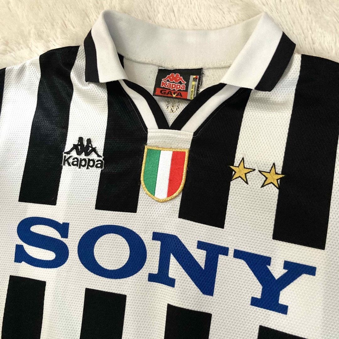 Kappa(カッパ)の✨希少センターエンブレム✨カッパ ユベントス No10デルピエロ ユニフォーム スポーツ/アウトドアのサッカー/フットサル(ウェア)の商品写真