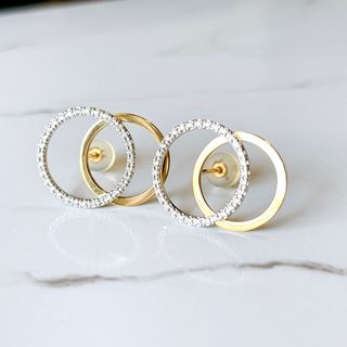 ヴァンドームアオヤマ(Vendome Aoyama)のヴァンドーム青山 hoop magic ピアス プラチナ k18(ピアス)