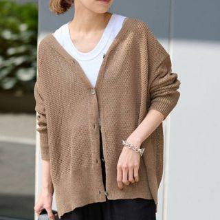 フレームワーク(FRAMeWORK)のカノコ 2WAY Back開きカーディガン(カーディガン)