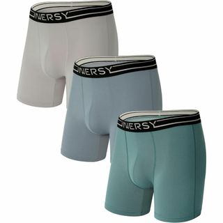[INNERSY] ボクサーパンツ メンズ 下着 モダール 前閉じ ボクサーブリ