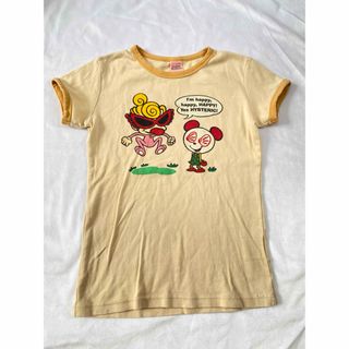 ヒスミニ　リンガーTシャツ　140