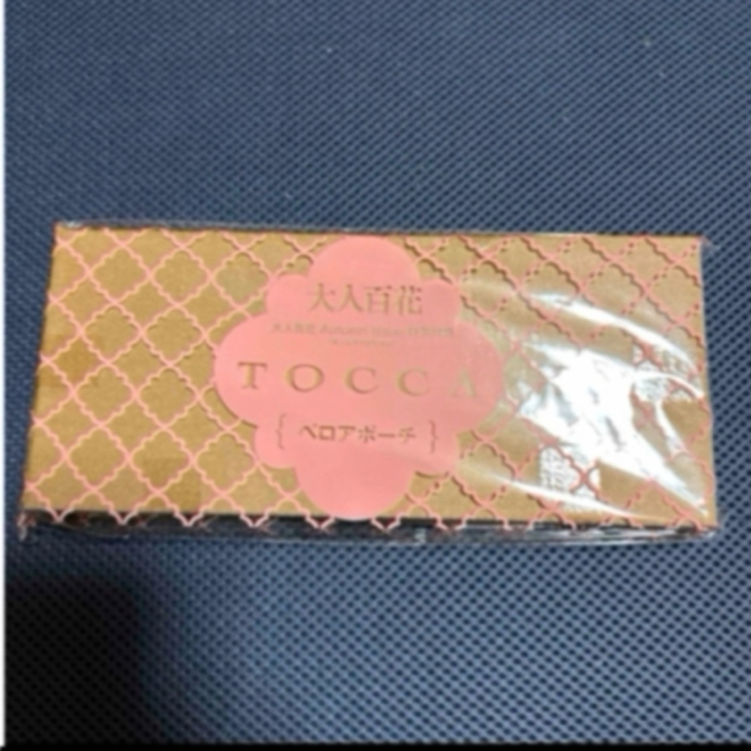 TOCCA(トッカ)の最終値下げ❗️大人百花 付録【TOCCA 】ベロアポーチ レディースのファッション小物(ポーチ)の商品写真