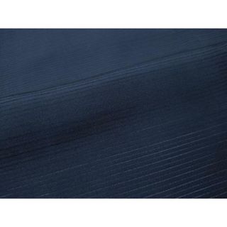 平和屋着物＊夏物　色無地　絽　留紺色　正絹　逸品　CAAU5568vp(着物)