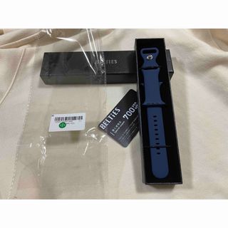 【新品】BELTIES エイトリングバックルシリコンバンド（ダークブルー）