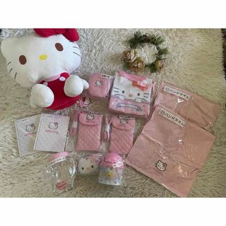 サンリオ(サンリオ)の♡キティグッズ　All新品　1番クジ　UFOキャッチャー等♡おまとめ12点(キャラクターグッズ)