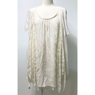 axes femme　アクシーズファム　チュニック　半袖　レース　Mサイズ