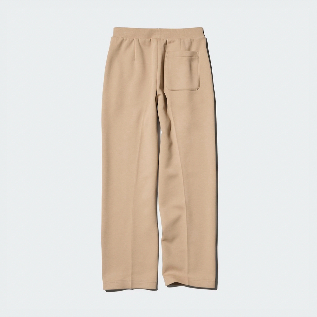 UNIQLO(ユニクロ)の【新品】ユニクロ　ドライスウェットパンツ　ライトグレー　S 丈標準 レディースのパンツ(カジュアルパンツ)の商品写真