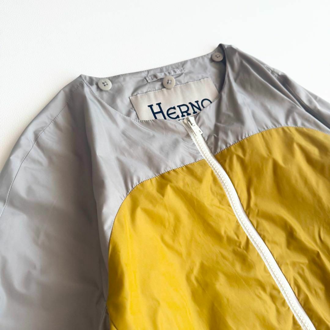 HERNO(ヘルノ)のHERNO 【ヘルノ 】マウンテンパーカー ナイロンジャケット 4way 40 レディースのジャケット/アウター(ブルゾン)の商品写真