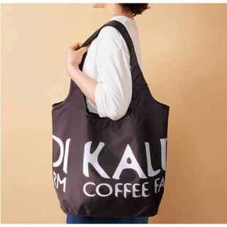 カルディ(KALDI)のカルディ KALDI コンパクト保冷バッグ　 ブラック　 1枚(エコバッグ)