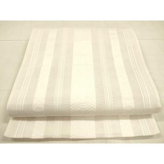 平和屋着物＊夏物　博多織　全通柄　京袋帯　献上柄　虹色　DAAU4459cm(帯)